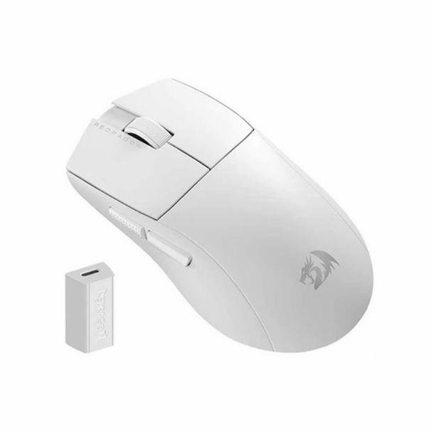 mouse-wireless-redragon-m916-k1ng-pro-4k-white