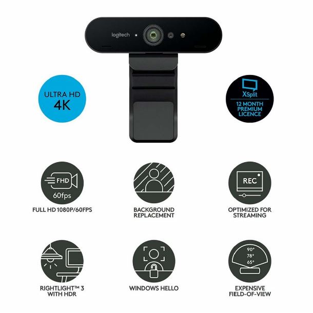 webcam-logitech-brio-4k-22mp-960-001105