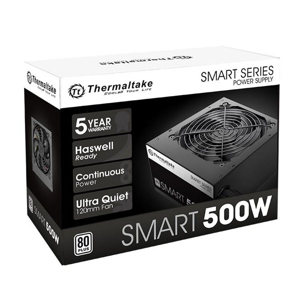 fuente-500w-thermaltake-smart-80-plus-white