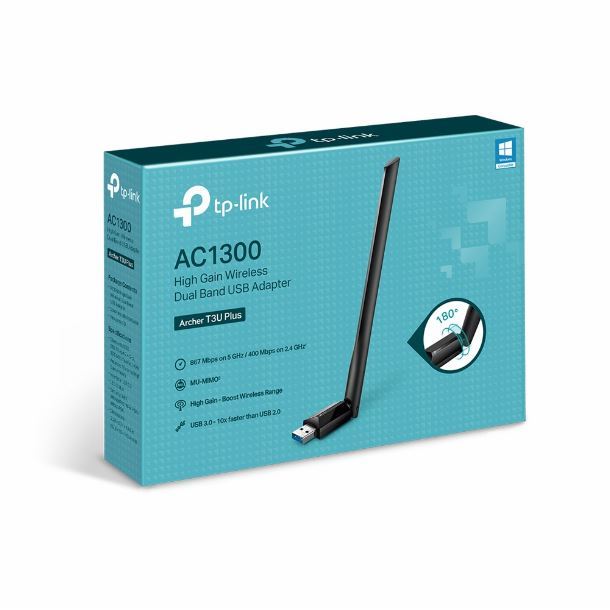placa-de-red-usb-wifi-tp-link-archer-t3u-plus-ac1300-alta-potencia-dual-band-mu-mimo
