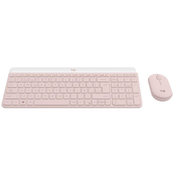 teclado-y-mouse-slim-wireless-logitech-mk470-rose-920-011312