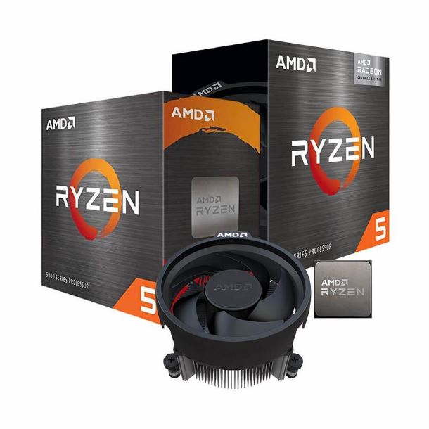 MICRO AMD RYZEN 5 5600GE C/VIDEO C/COOLER BOX AM4