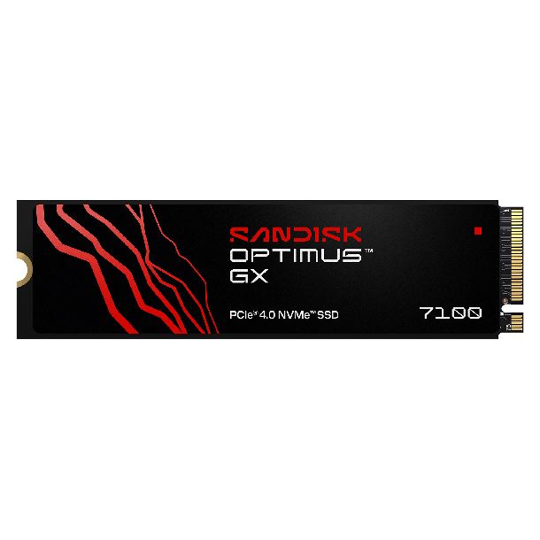 HD SSD 500GB SANDISK OPTIMUS GX 7100 M.2 NVME GEN4 6800MB/S