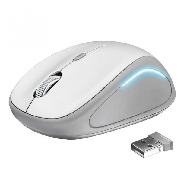 mouse-trust-yvi-wireless-white