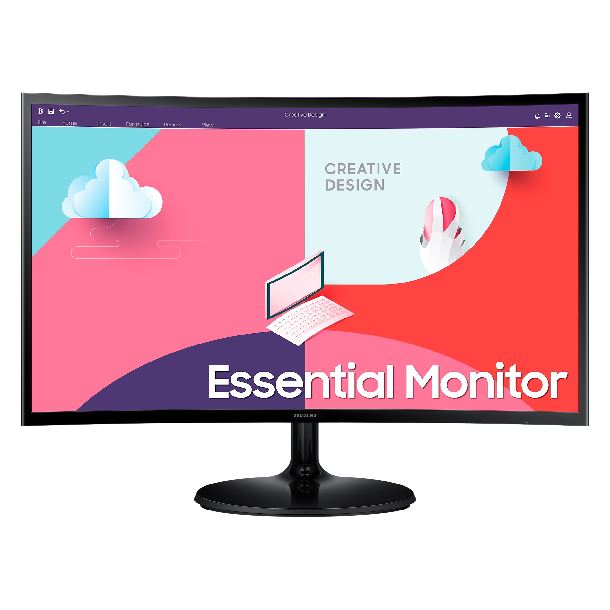 monitor-curvo-24-samsung-essential-s3-75hz-s36c