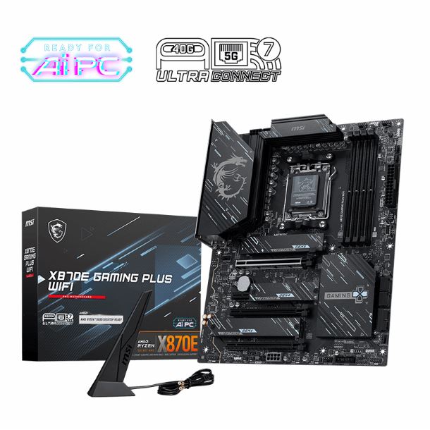 MOTHER MSI X870E GAMING PLUS WIFI DDR5 AM5