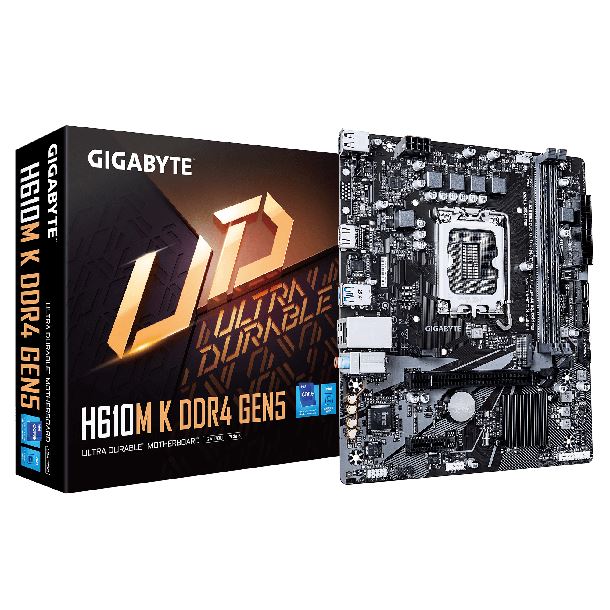 MOTHER GIGABYTE H610M K DDR4 GEN5 S1700