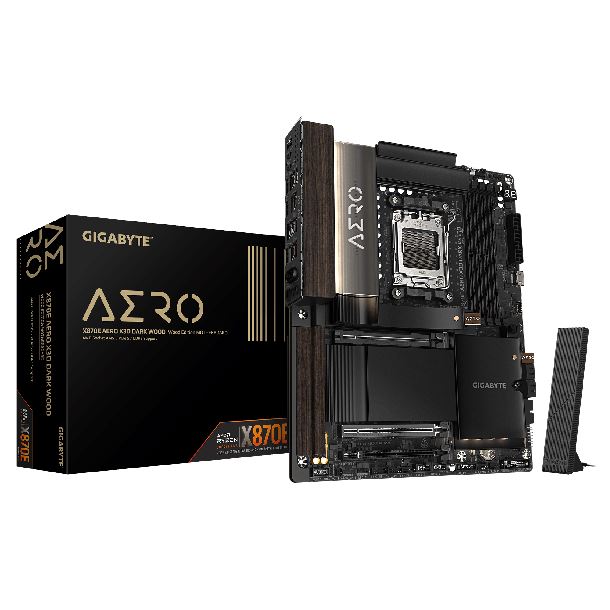 MOTHER GIGABYTE X870E AERO X3D DARK WOOD DDR5 AM5