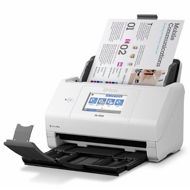 ESCANER DOCUMENTOS EPSON WORKFORCE DS-785W 45 PPM WIFI