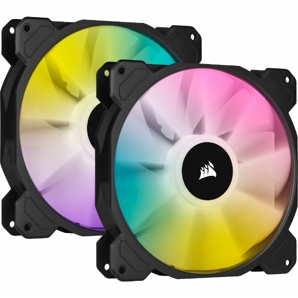 kit-2-fan-cooler-140mm-corsair-pwm-icue-sp140-rgb-elite