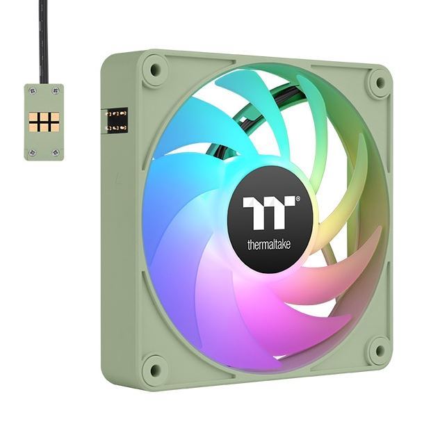 kit-3-fan-cooler-120mm-thermaltake-ct120-ex-argb-matcha-green