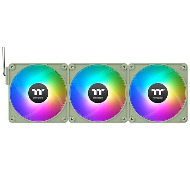 kit-3-fan-cooler-140mm-thermaltake-ct140-ex-argb-matcha-green