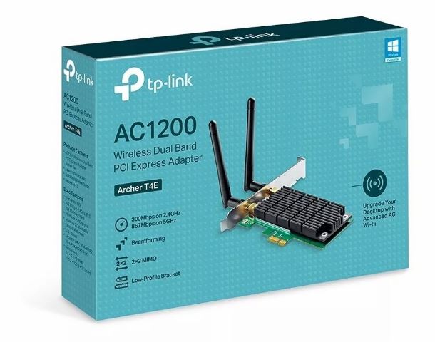 placa-de-red-pcie-tp-link-archer-t4e-ac1200-dual-band