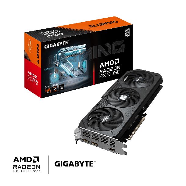 PLACA DE VIDEO RADEON RX 9050 8GB GIGABYTE GAMING OC