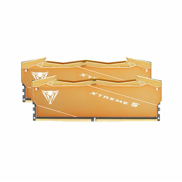 MEMORIA 32GB (2X16GB) DDR5 6000 PATRIOT VIPER XTREME 5 AURUM GOLD EXPO XMP CL30