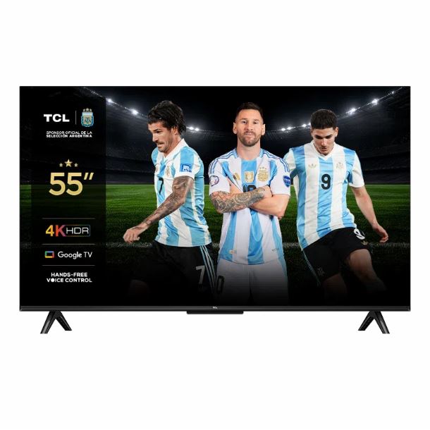 TV 55" TCL 55P635 LED SMART 4K UHD GOOGLE TV