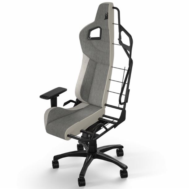 silla-gamer-corsair-t3-rush-gris-blanca