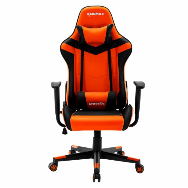 silla-gamer-raidmax-dk606og-naranja-negro