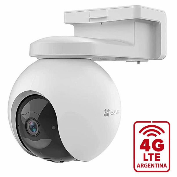 CAMARA IP EZVIZ EB8 4G 2K 3MP CONEXION MOVIL LTE C/BATERIA EXTERIOR VIDEO VIGILANCIA SEGURIDAD