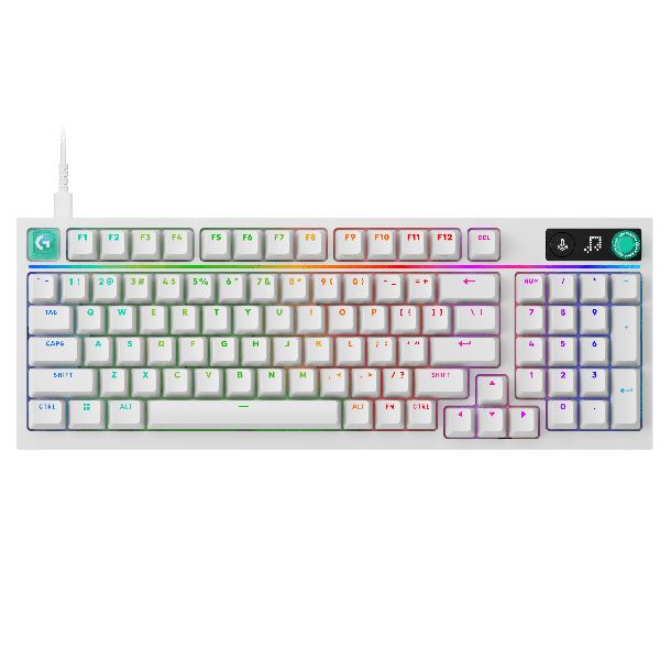 TECLADO MECANICO LOGITECH G316 X 98 WHITE SWITCH TACTIL 920-014226 INGLES