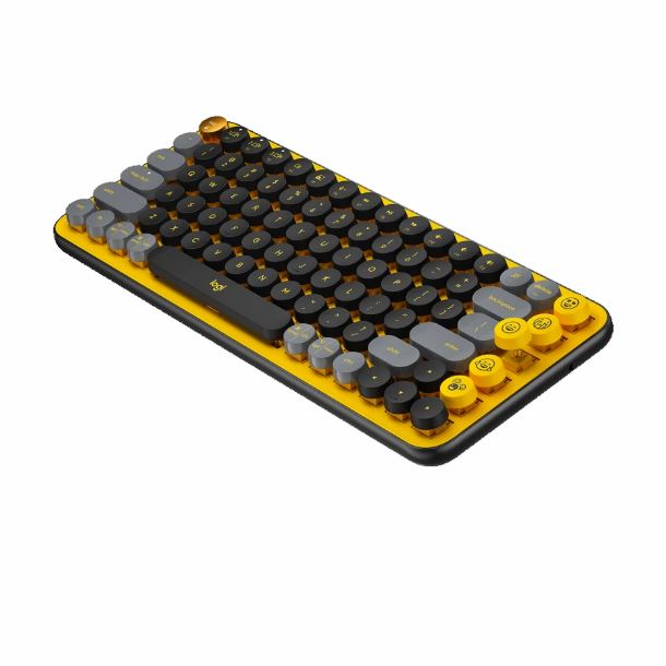 teclado-mecanico-logitech-pop-keys-yellow-920-010713