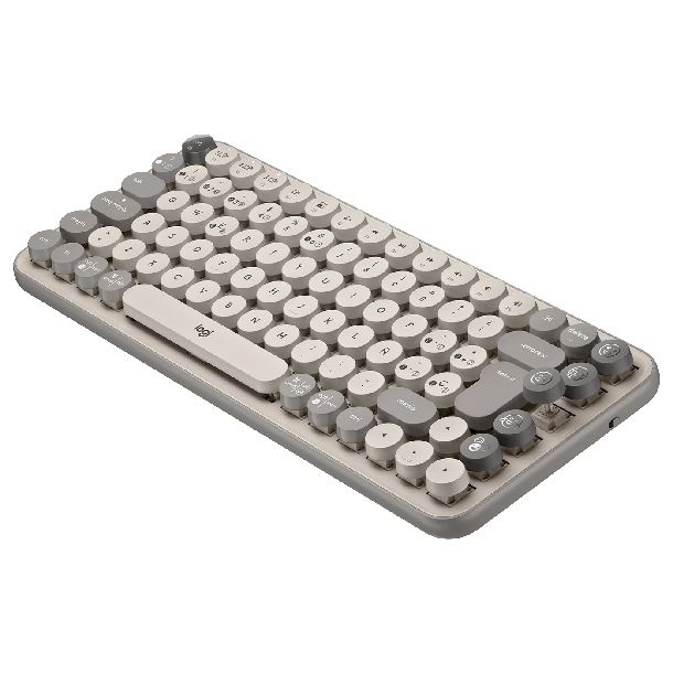 teclado-mecanico-logitech-pop-keys-mist-sand-920-011518